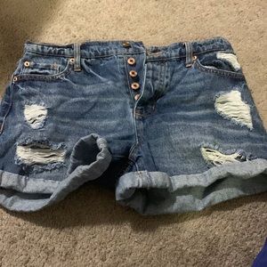 Jean shorts